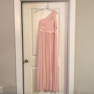 Blush Bridesmaid Dress